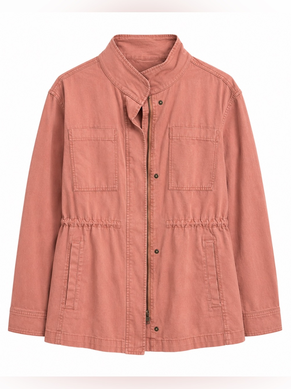 Old Navy women’s utility field jacket in a dusty rose color, size XL